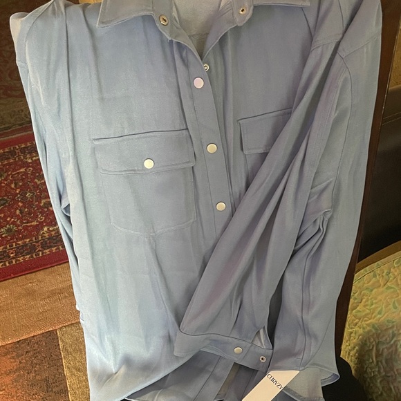 Elegant Blue Jean Jacket for Women - Picture 1 of 1